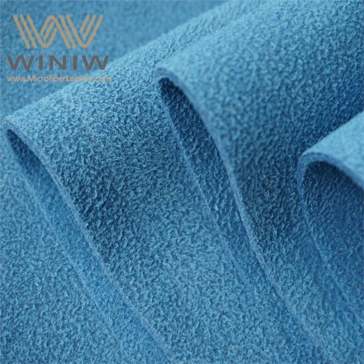 Faux Leather Goat Suede Crust Leather For Upholstery Fabric