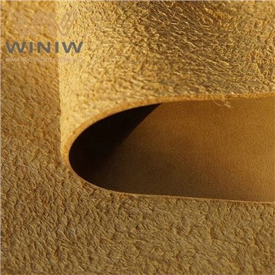 Material din microfibră Pu Faux 100% piele sintetică Pu