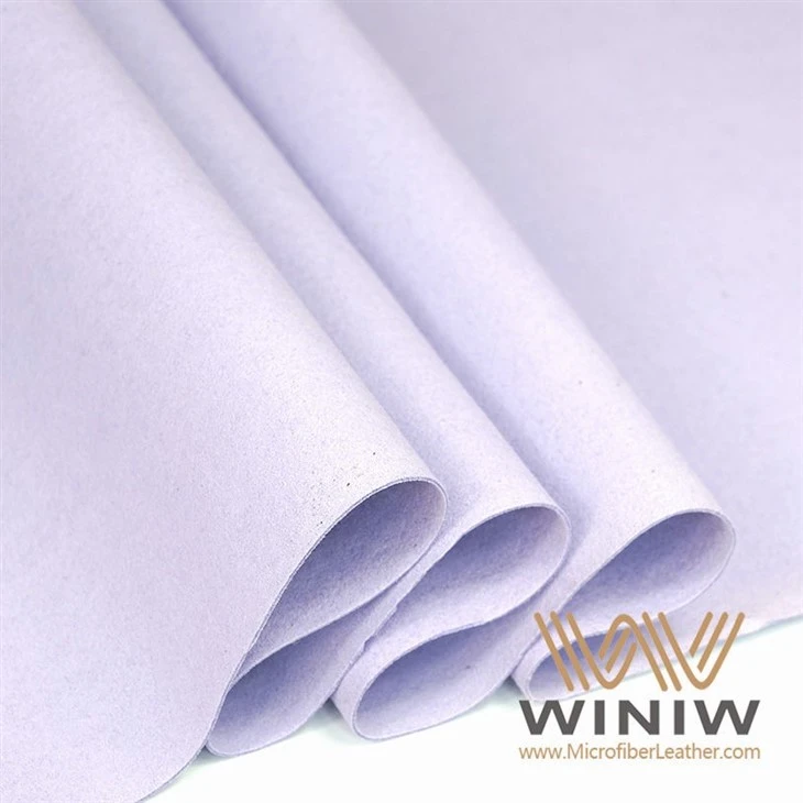 Comfortable Suede Micro Synthetic Leather Packing Material For Stand Display