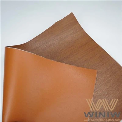 Material PVC din imitație de piele de culoare Burlywood pentru pantofi de plajă