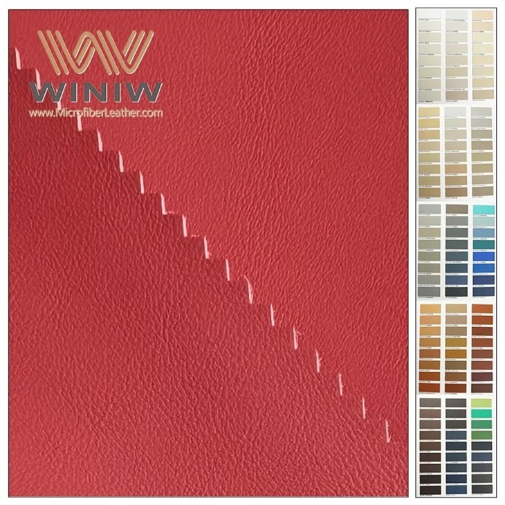 Customizable Thickness Making Car Interior Microfiber Composite SK Series Leather