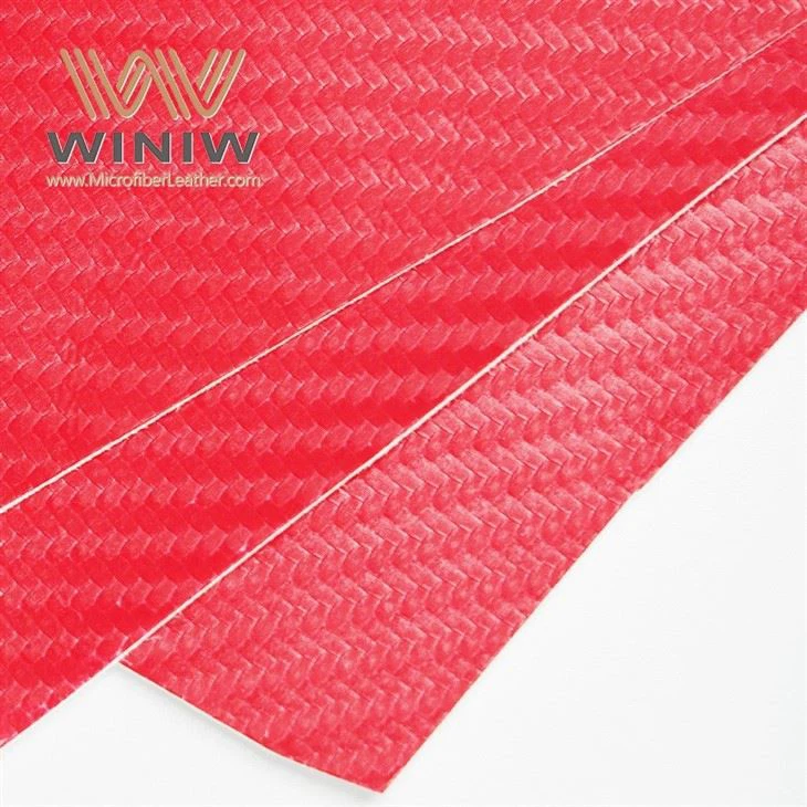 Micro Fiber Imitation Material PU Faux Leatherette For Hockey Gloves