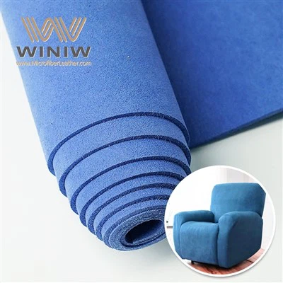 Țesătură din microfibră ecologică Microsuede Nubuck Piele de canapea PU